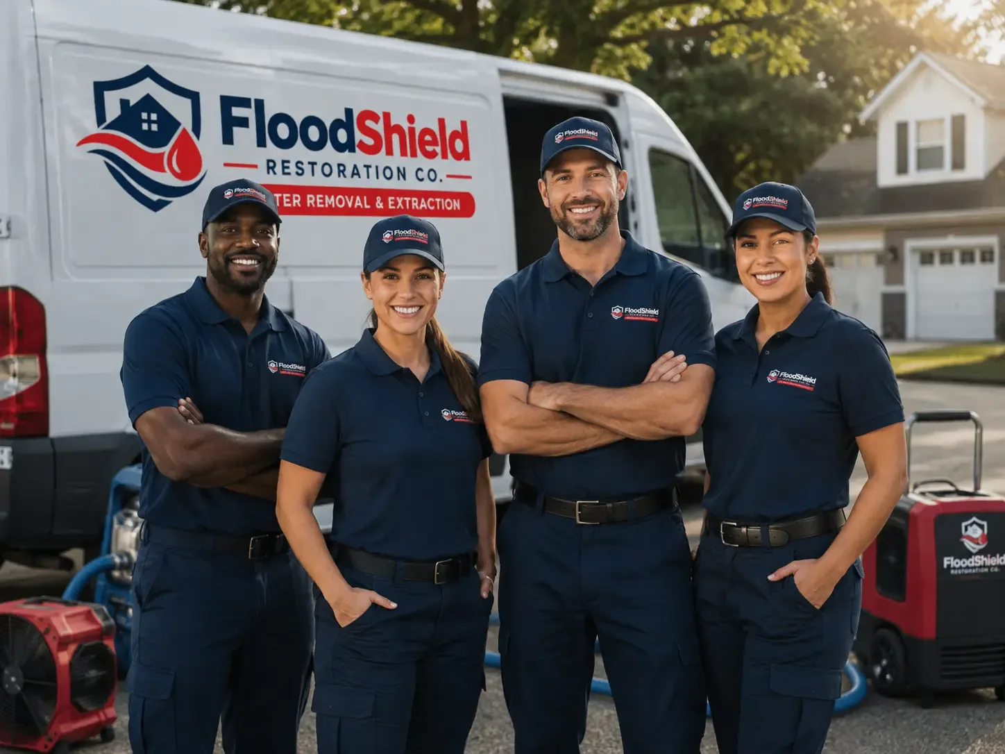 Flood Damage Restoration company in Crawfordsville, IA